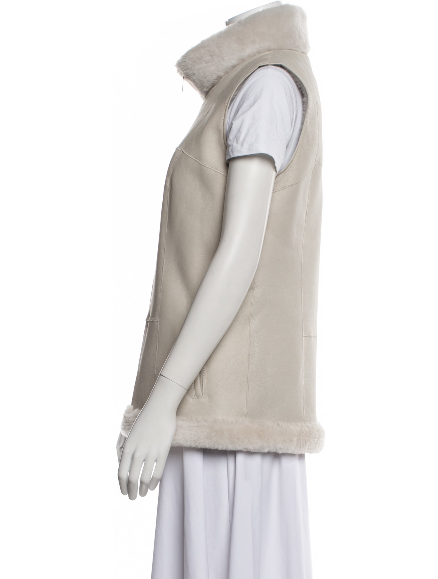 Wolfie Fur Leather Fur Jacket