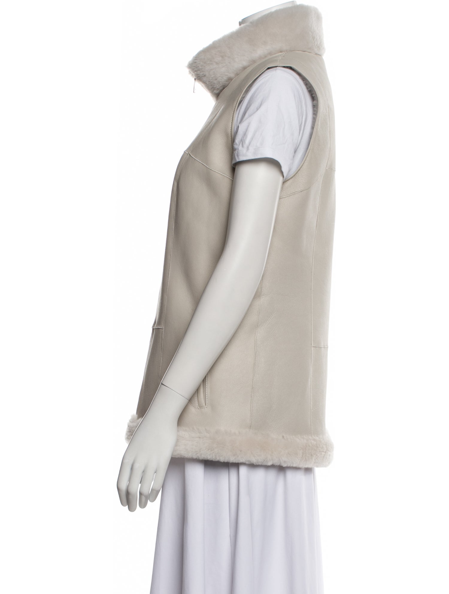 Wolfie Fur Leather Fur Jacket