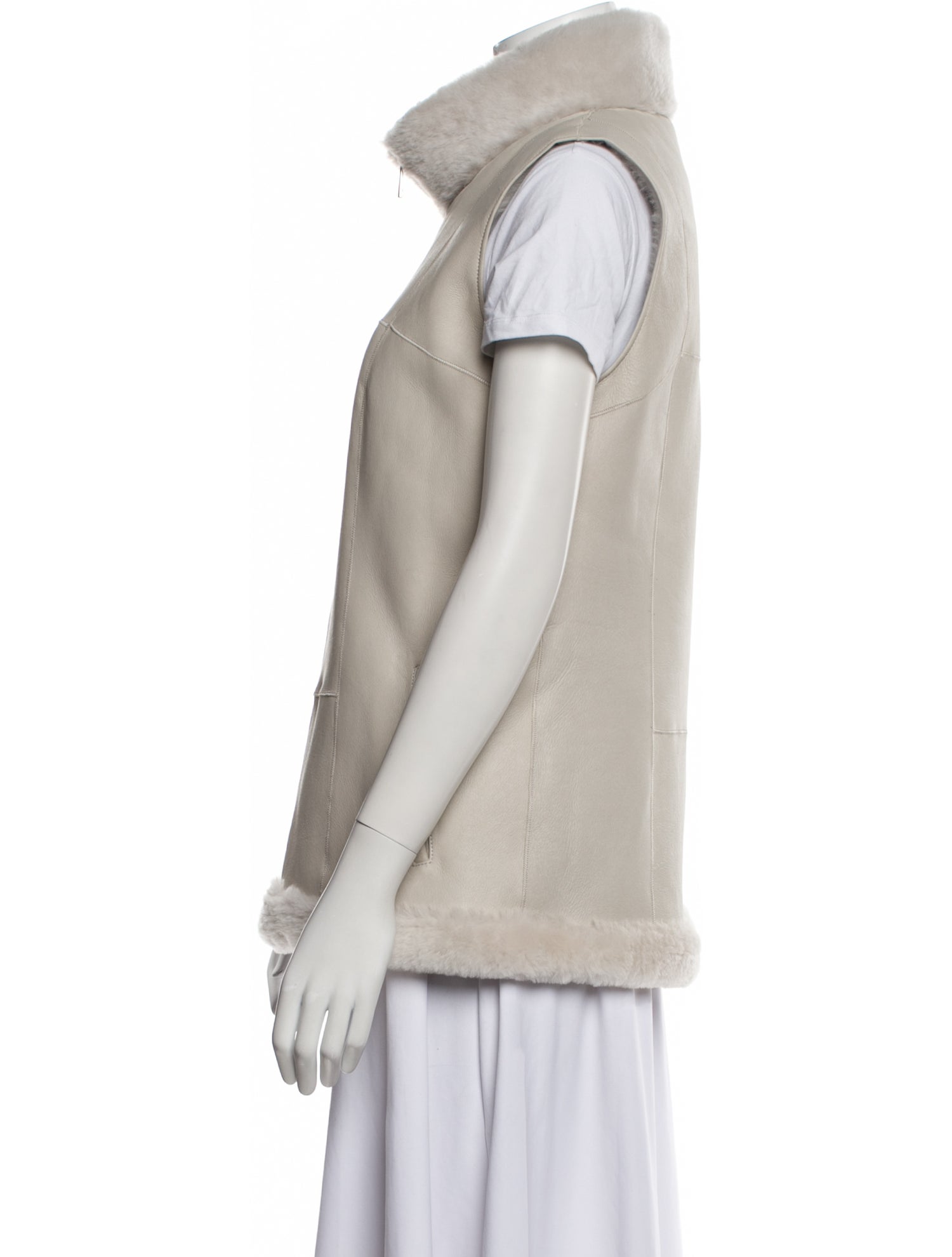 Wolfie Fur Leather Fur Jacket