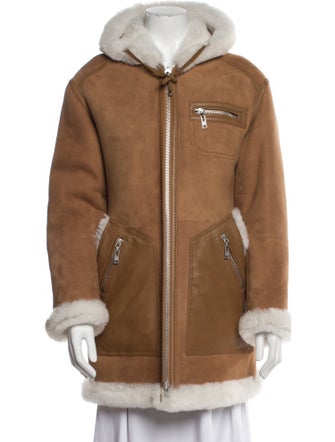 Wolfie Fur Suede Fur Coat