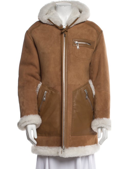 Wolfie Fur Suede Fur Coat