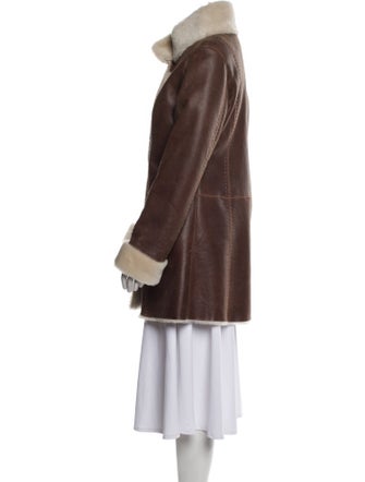 Wolfie Fur Leather Fur Coat