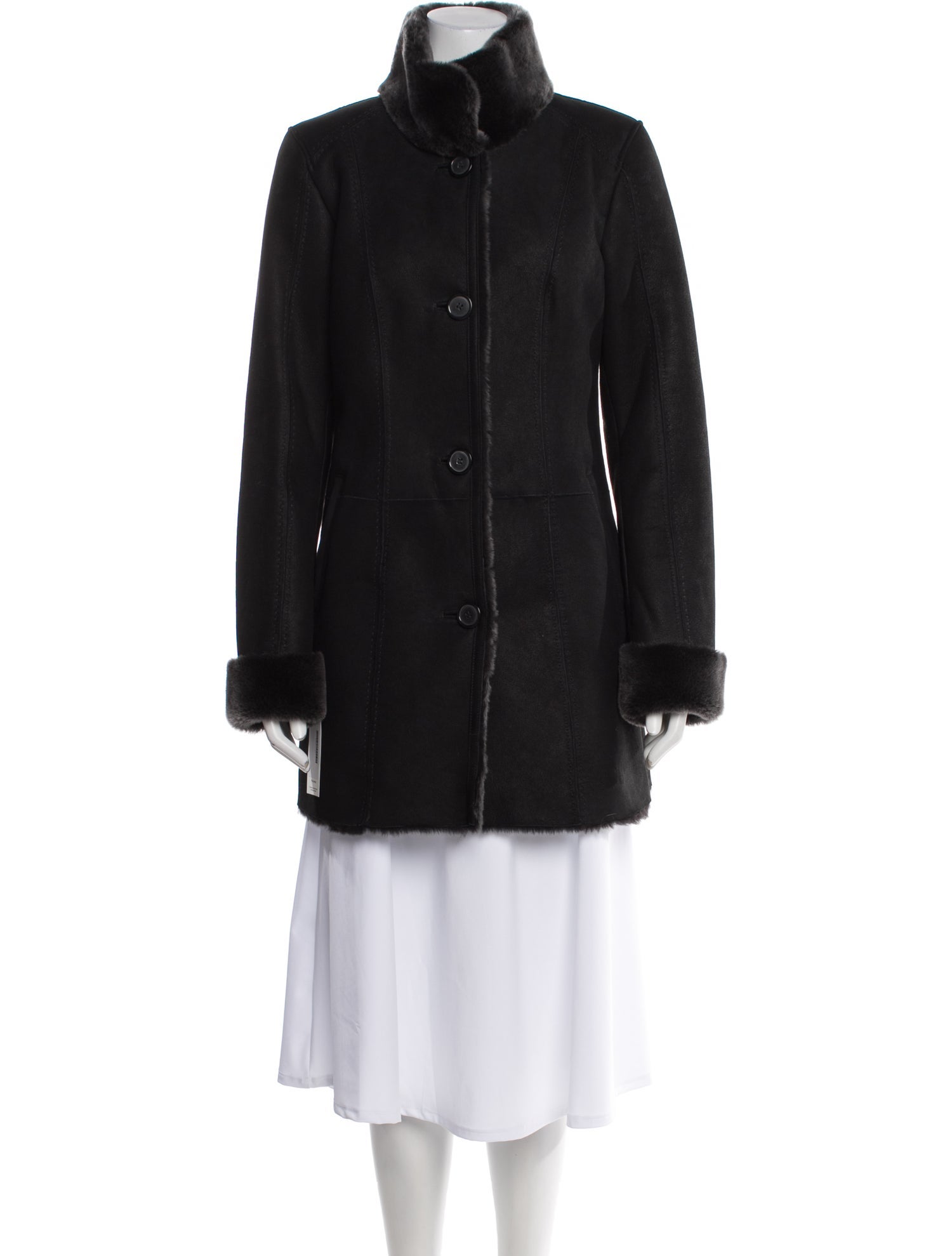 Wolfie Fur Shearling Fur Coat