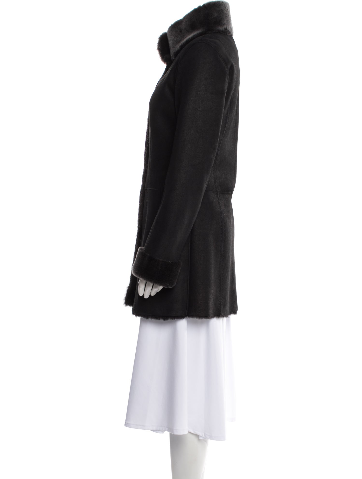 Wolfie Fur Shearling Fur Coat