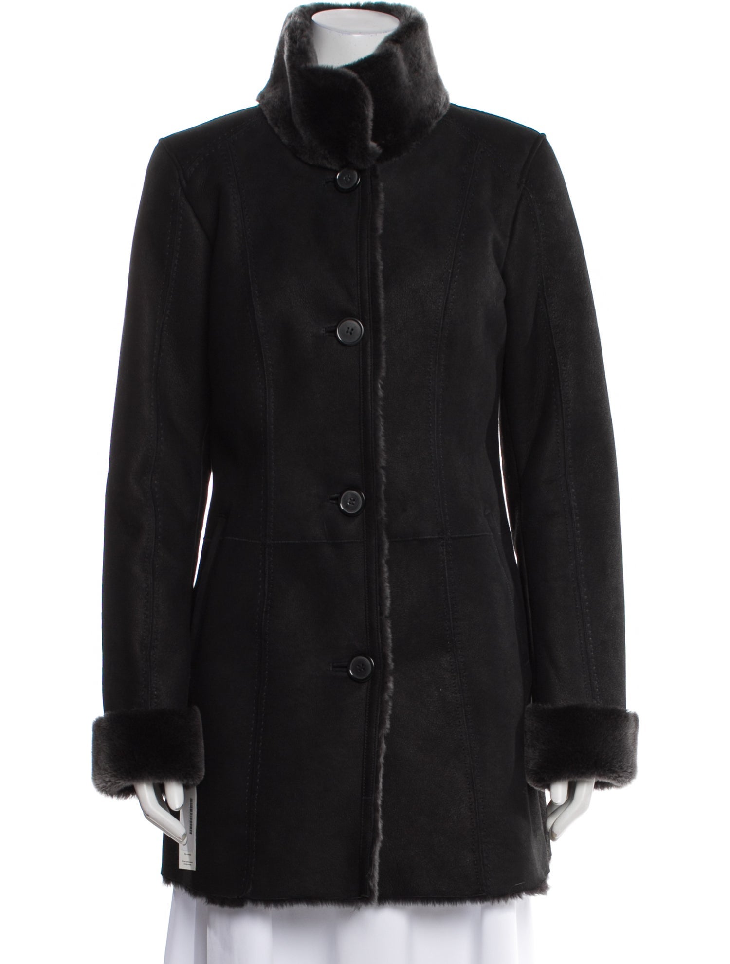 Wolfie Fur Shearling Fur Coat