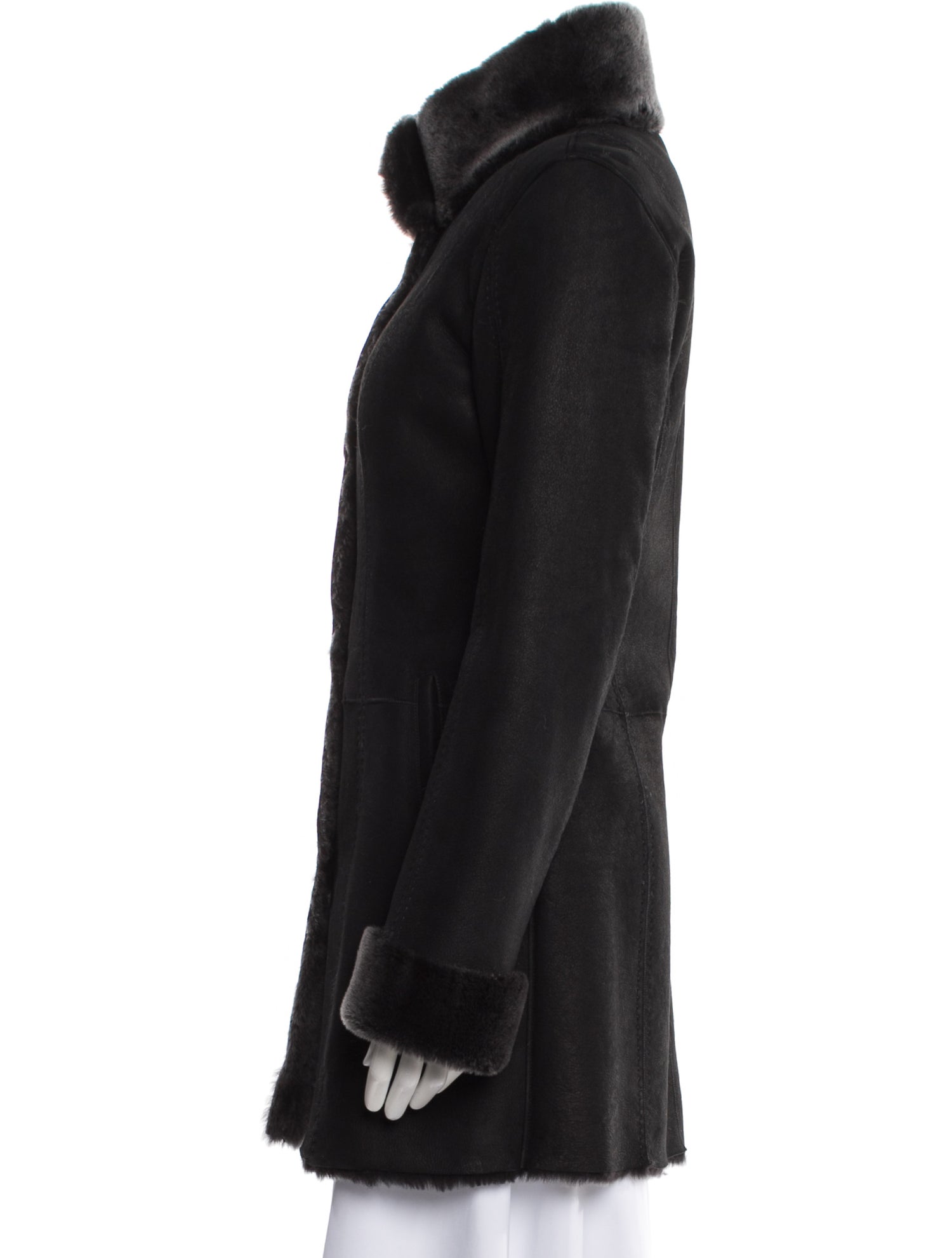 Wolfie Fur Shearling Fur Coat