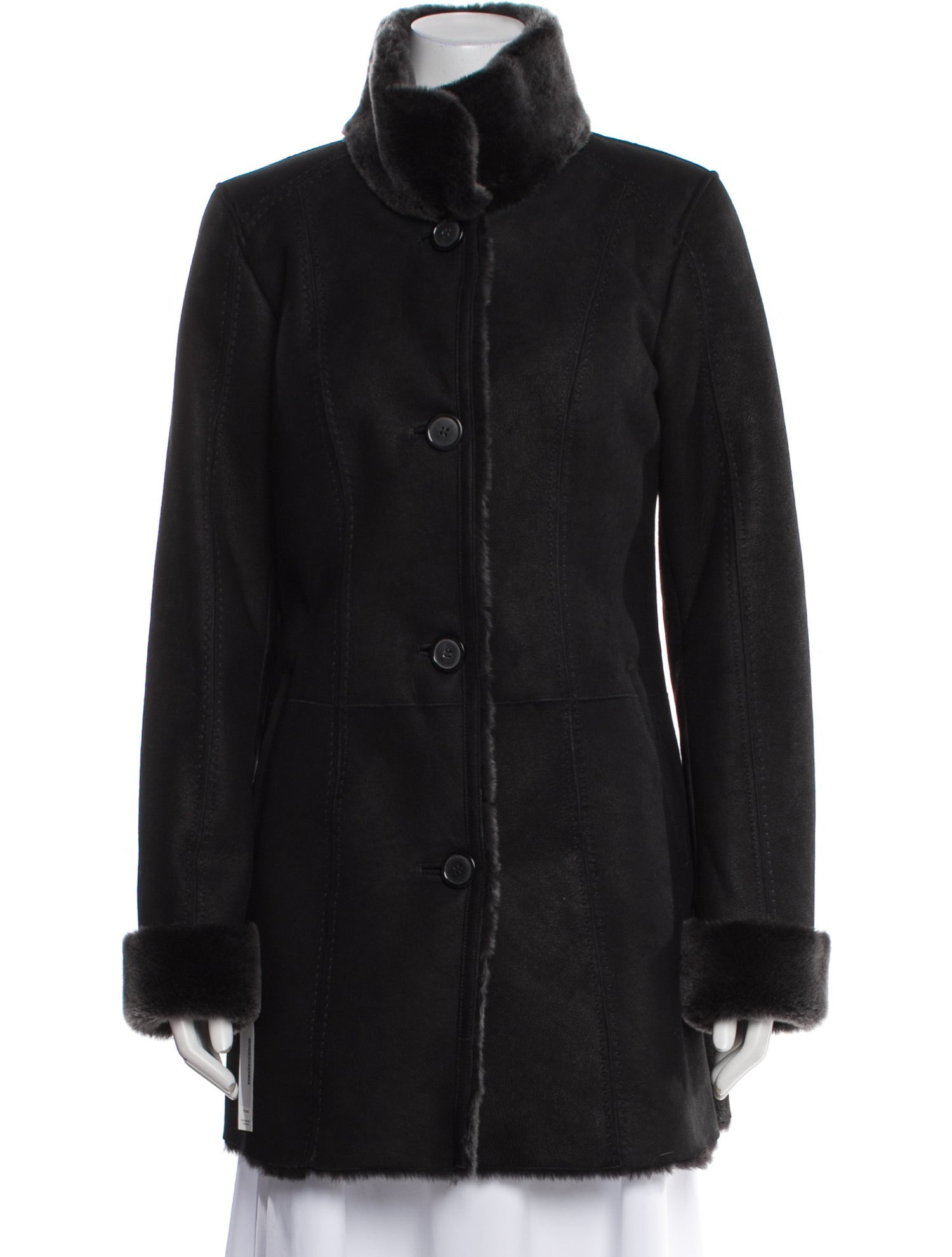 Wolfie Fur Shearling Fur Coat