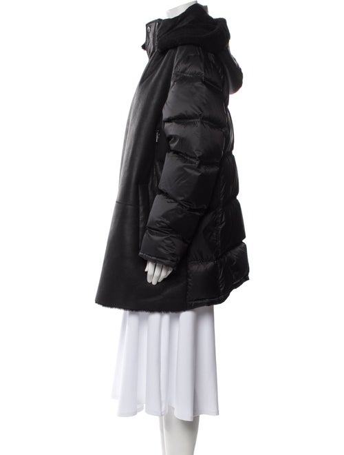 Wolfie Fur Leather Parka