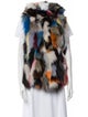 Wolfie Fur Fox Printed Fur Jacket