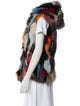 Wolfie Fur Fox Printed Fur Jacket