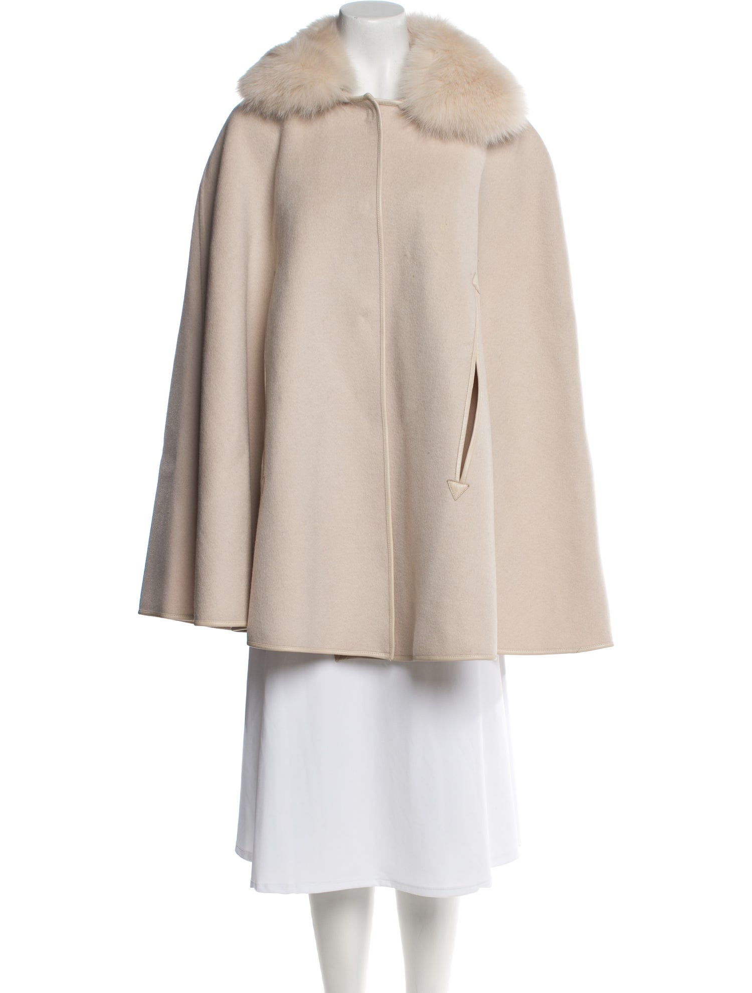 Wolfie Fur Wool Coat