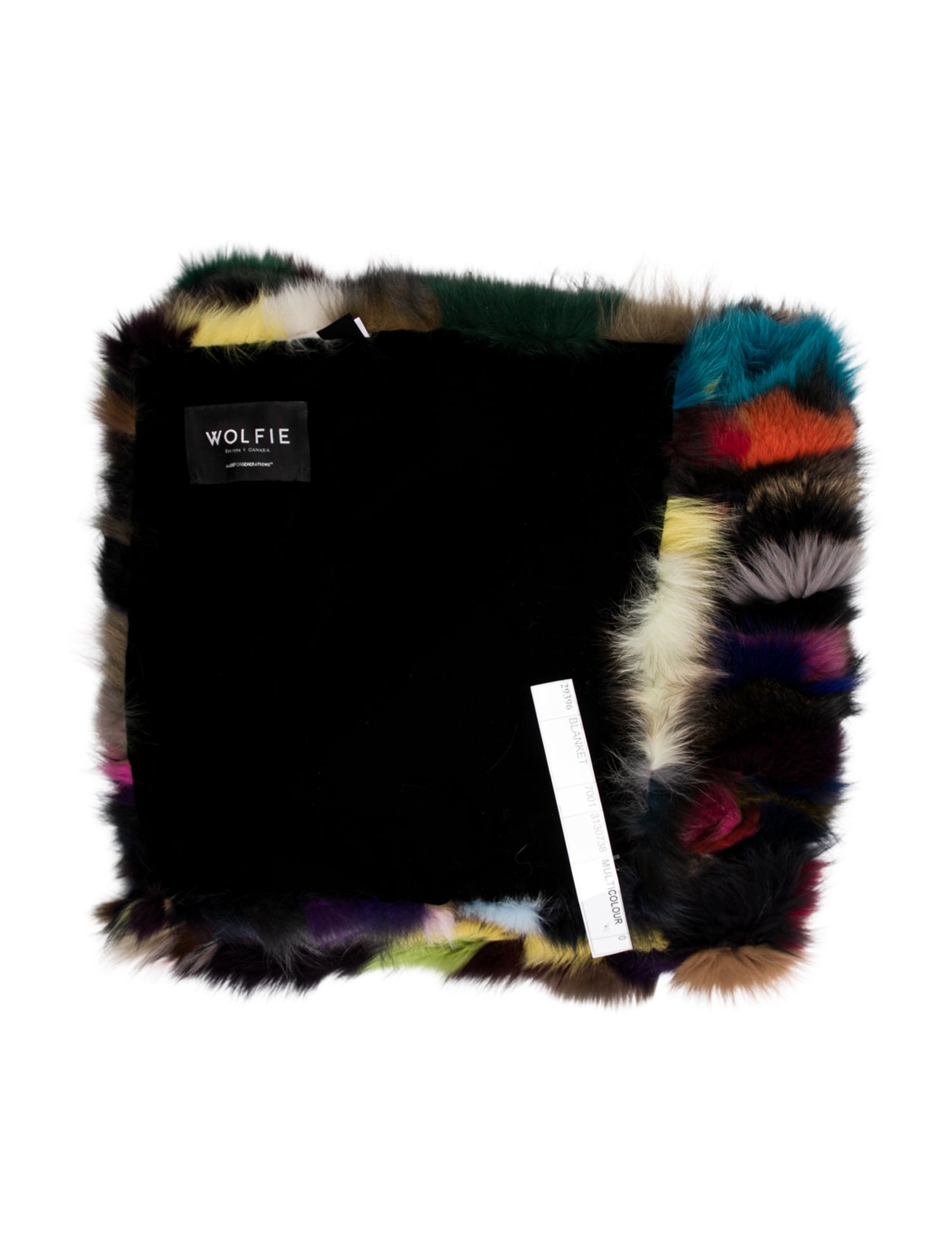 Wolfie Fur Fox Throw Blanket