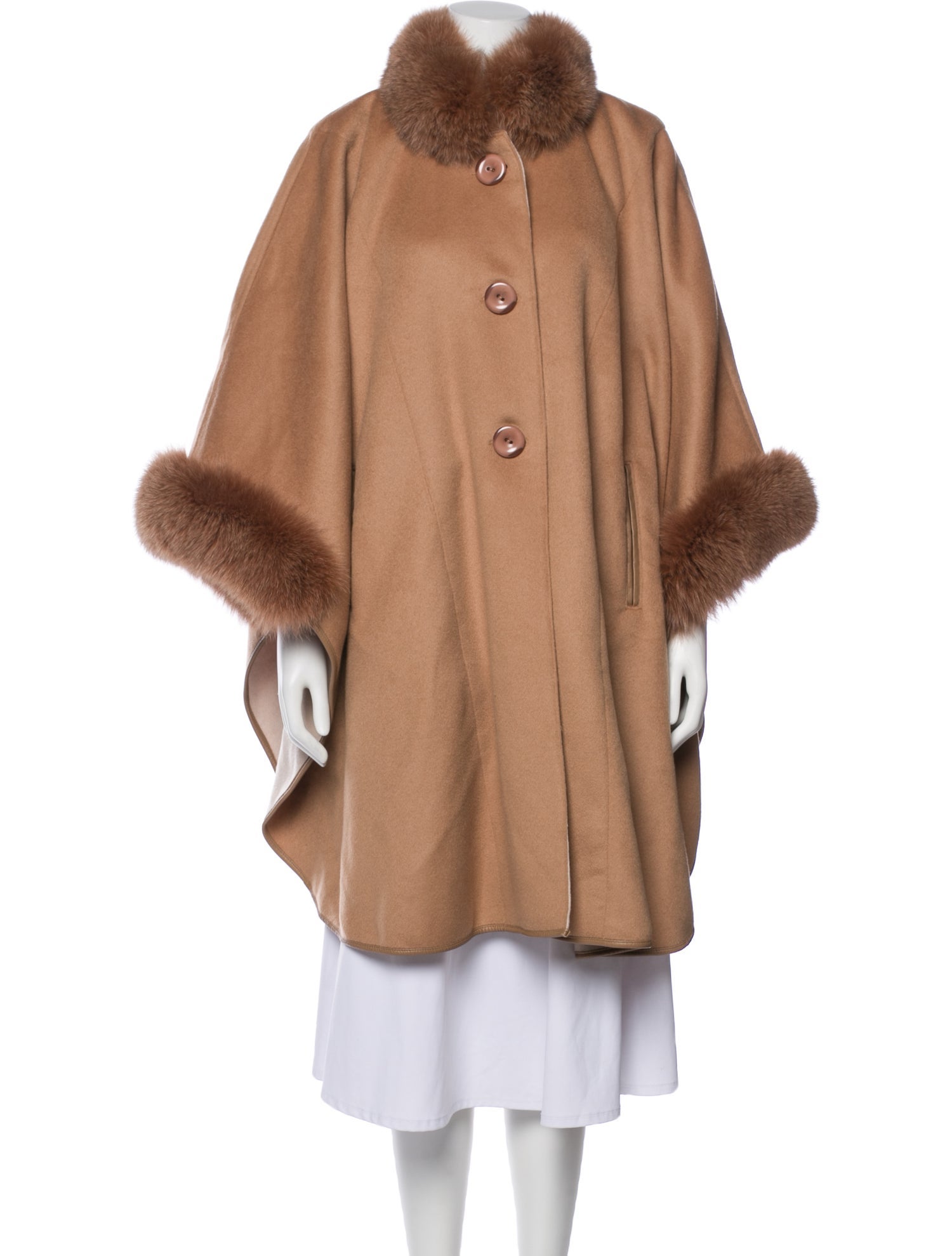 Wolfie Fur Wool Fur Coat