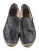 Elyse Walker Embossed Leather Animal Print Espadrilles