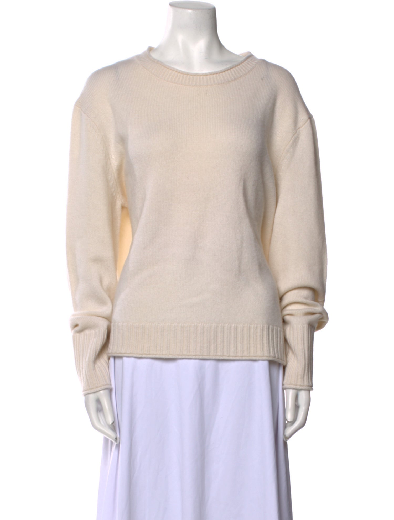 Elyse Walker Cashmere Crew Neck Sweater