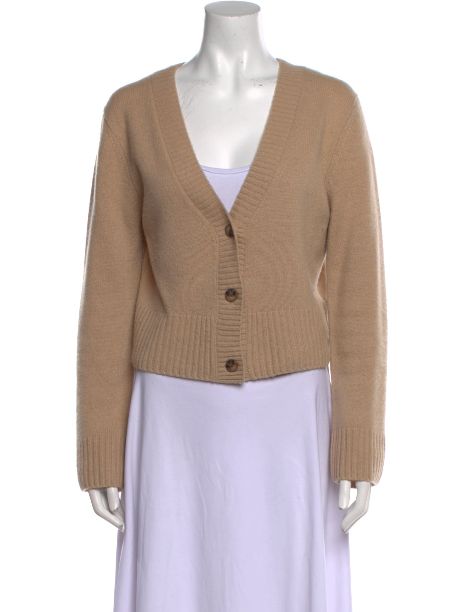 Elyse Walker Cashmere V-Neck Sweater