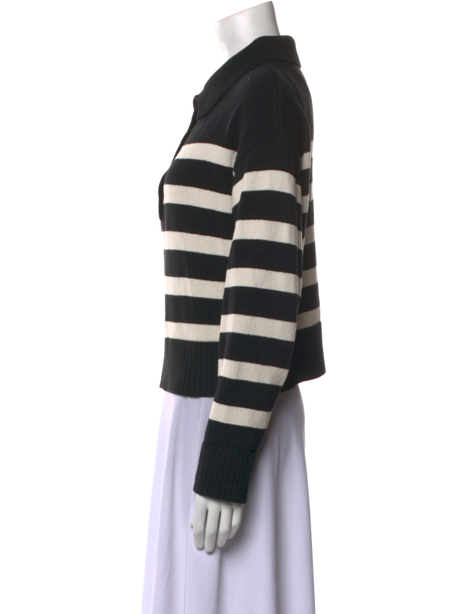 Elyse Walker Striped Crew Neck Sweater