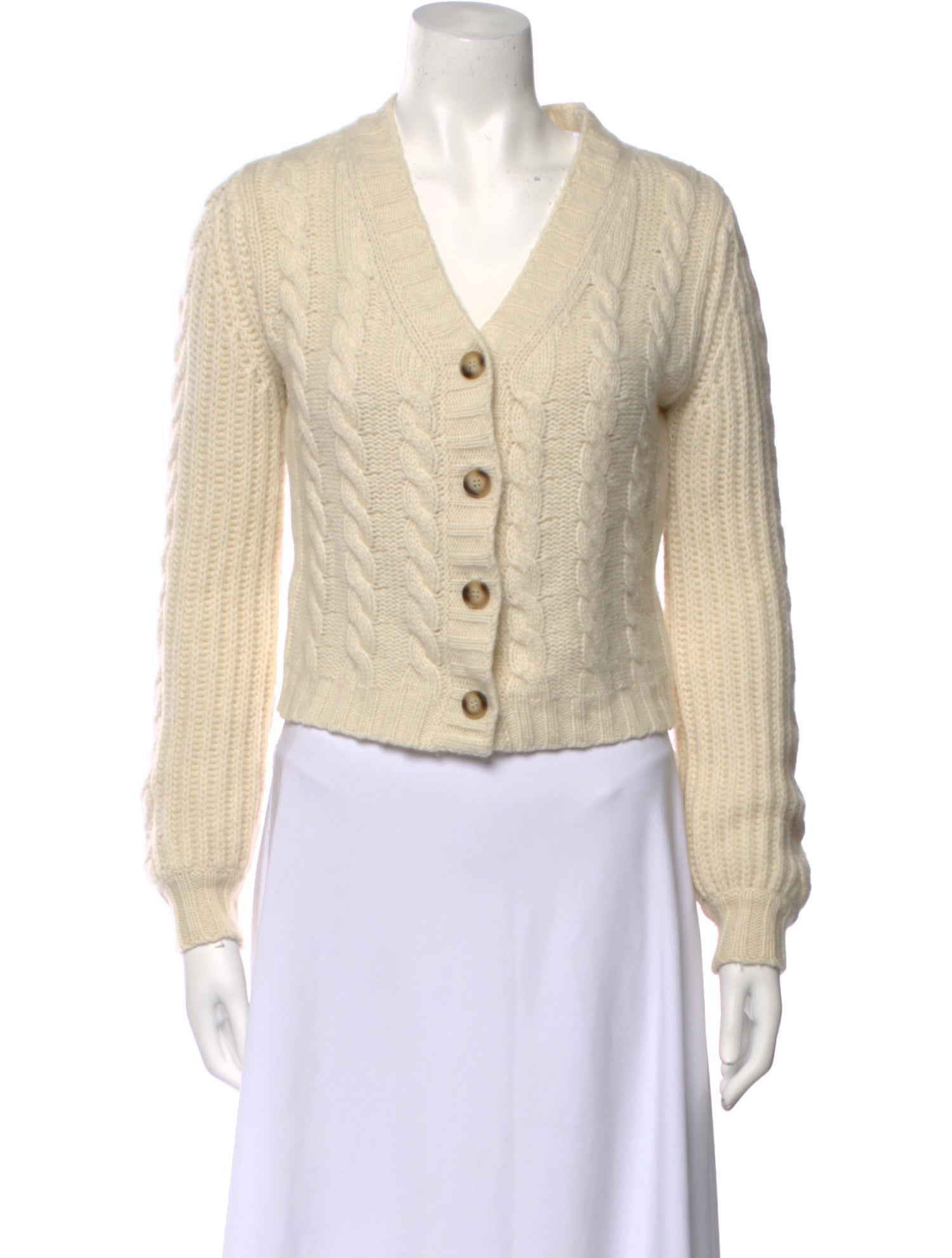 Elyse Walker Cashmere V-Neck Sweater
