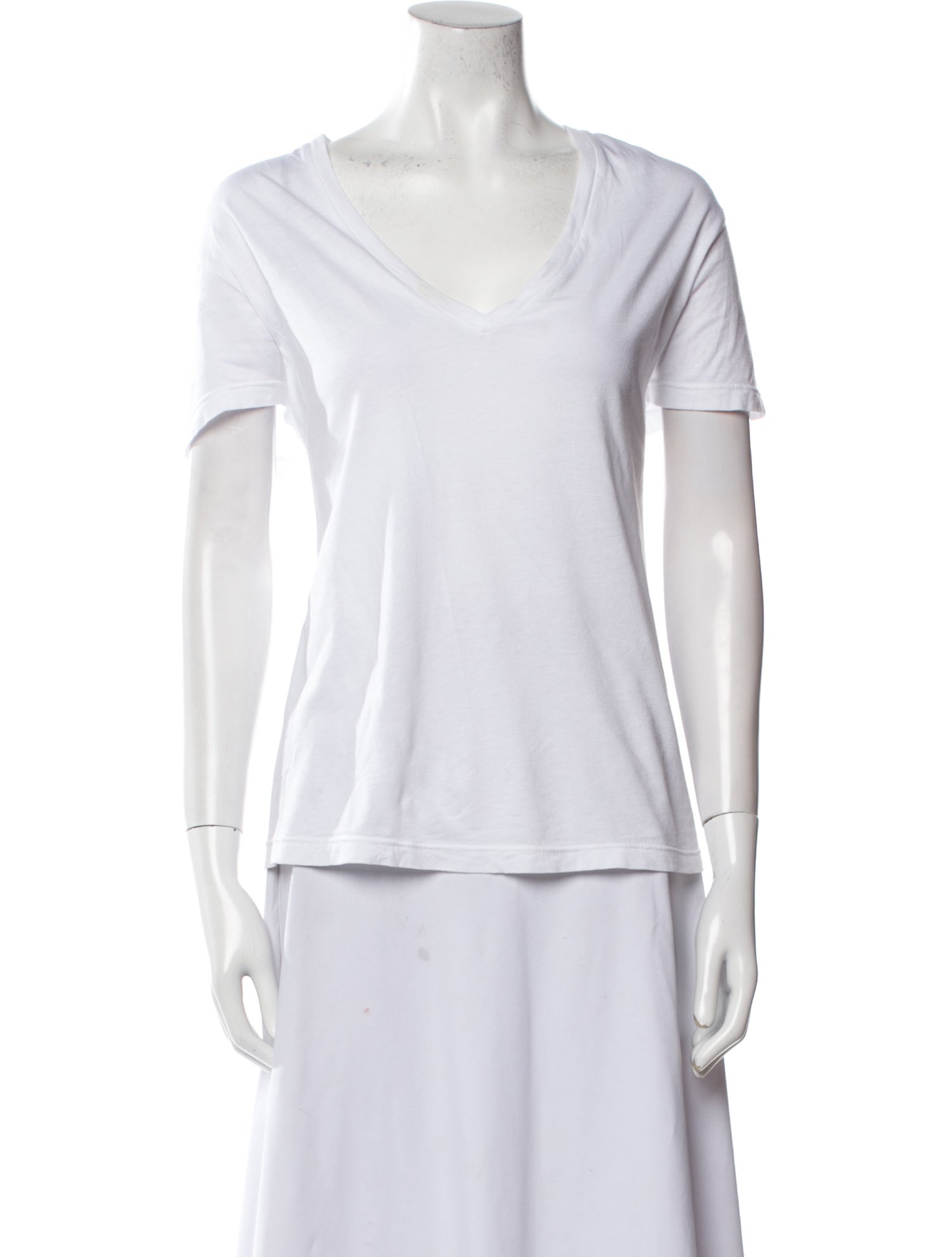 Elyse Walker V-Neck Short Sleeve T-Shirt