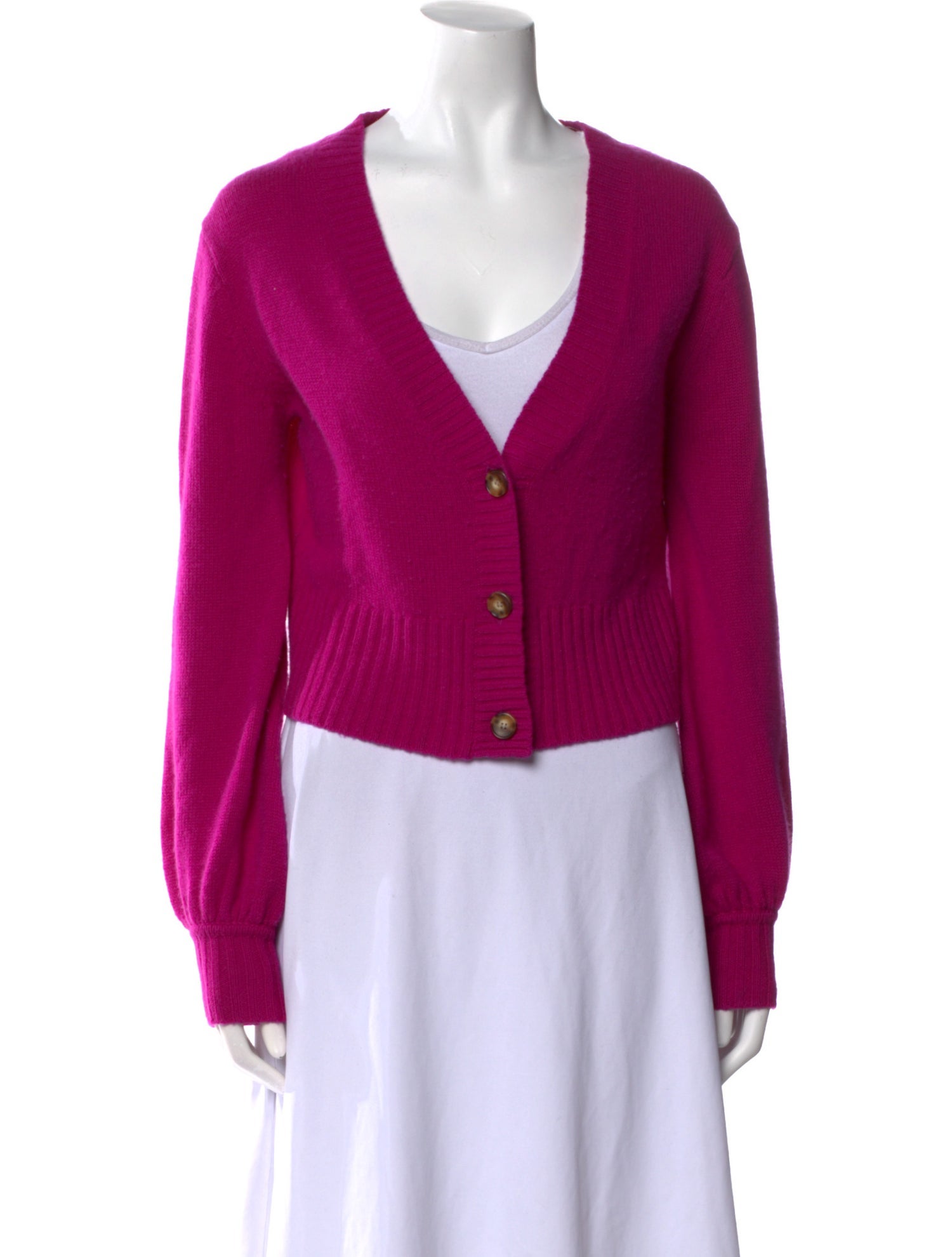 Elyse Walker Cashmere V-Neck Sweater