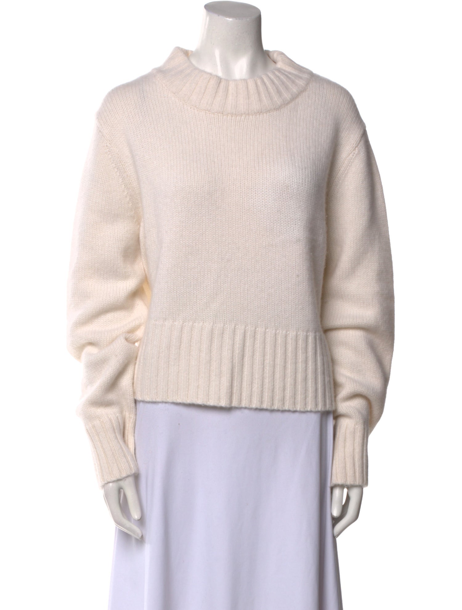 Elyse Walker Cashmere Crew Neck Sweater