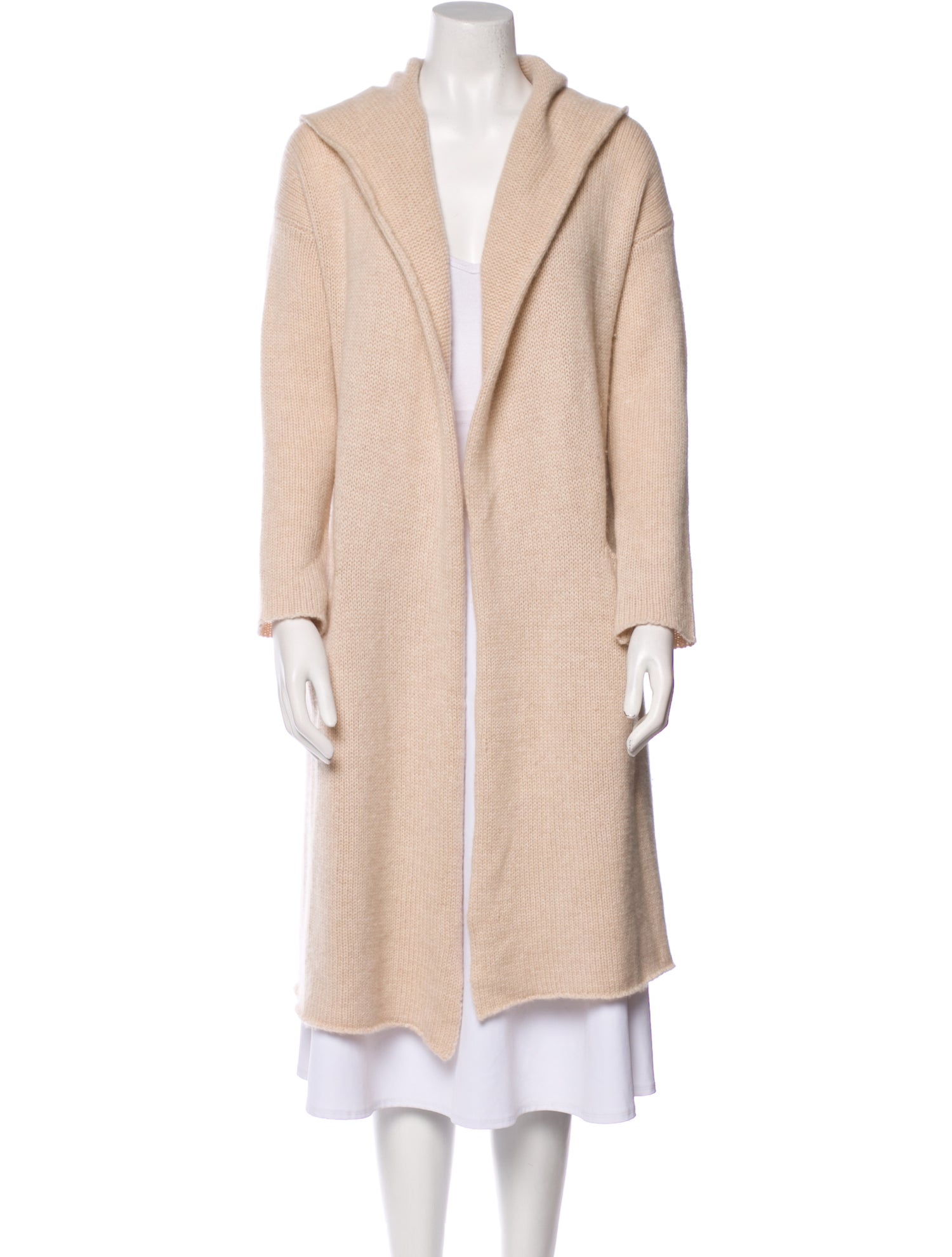 Elyse Walker Cashmere Open Front Sweater