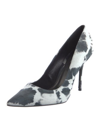 Elyse Walker Suede Tie-Dye Print Slingback Pumps