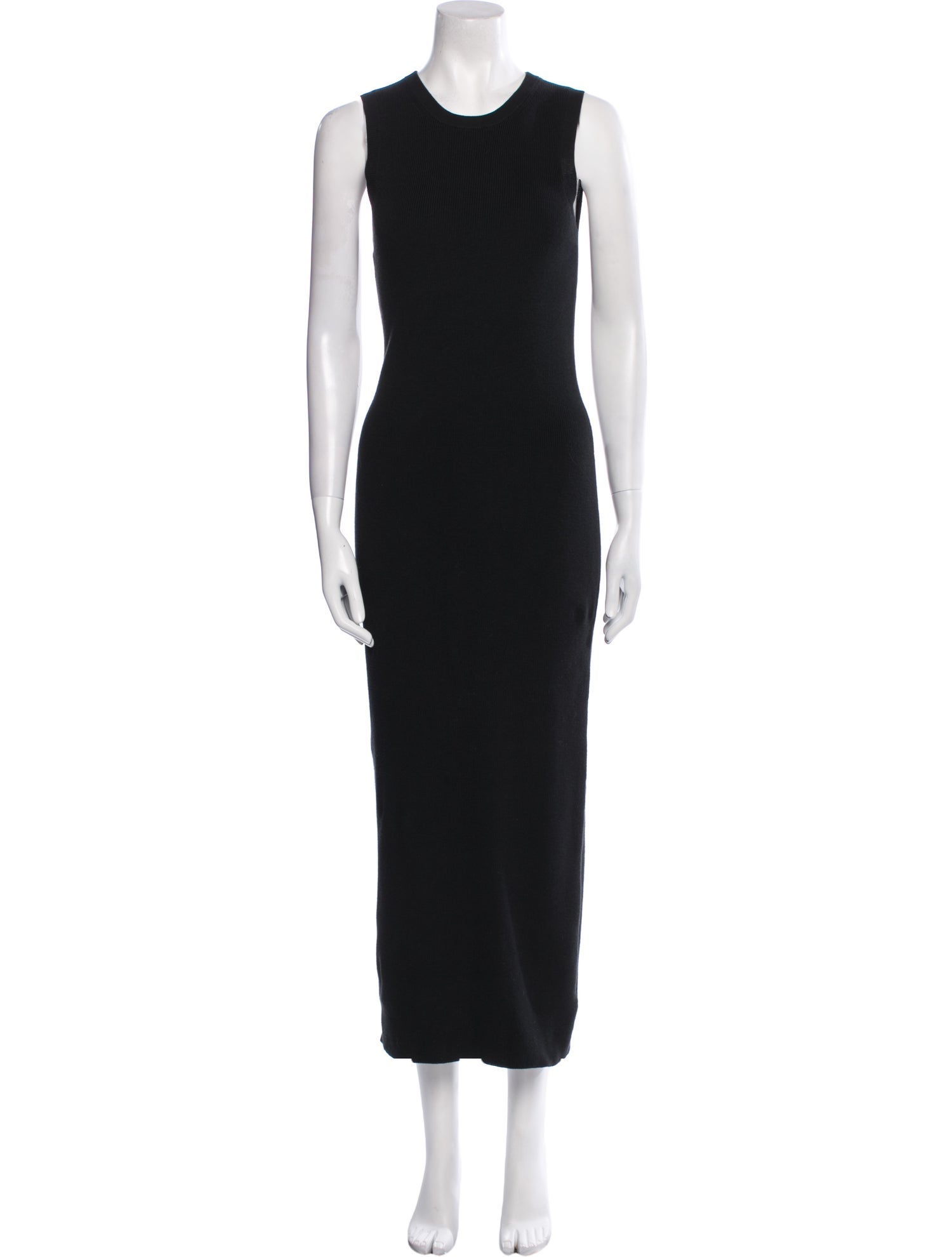 Elyse Walker Crew Neck Long Dress