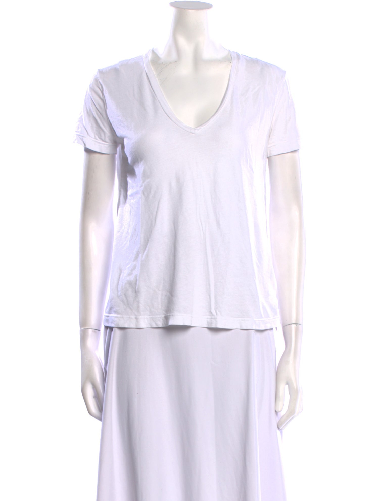 Elyse Walker V-Neck Short Sleeve T-Shirt