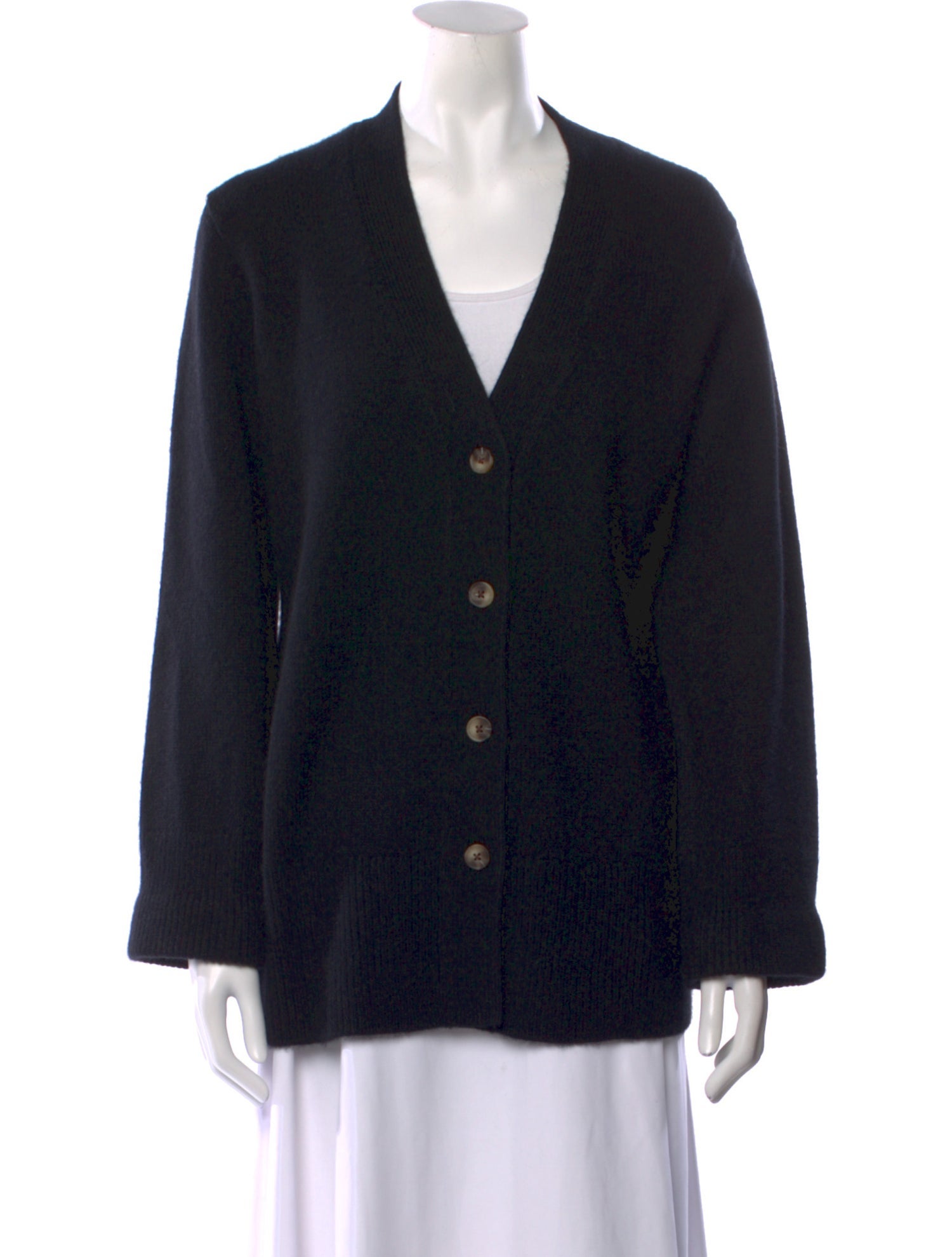 Elyse Walker Cashmere V-Neck Sweater