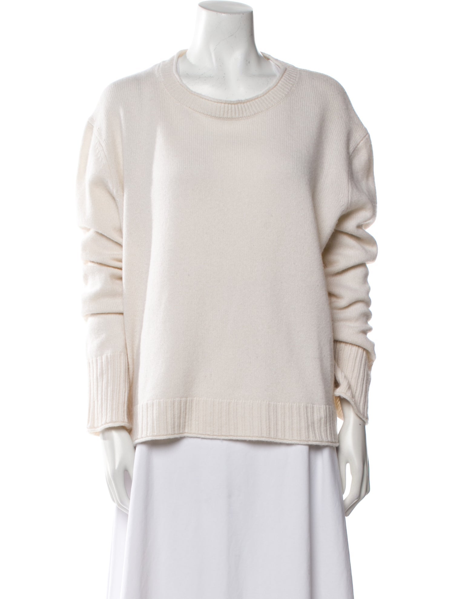 Elyse Walker Cashmere Scoop Neck Sweater