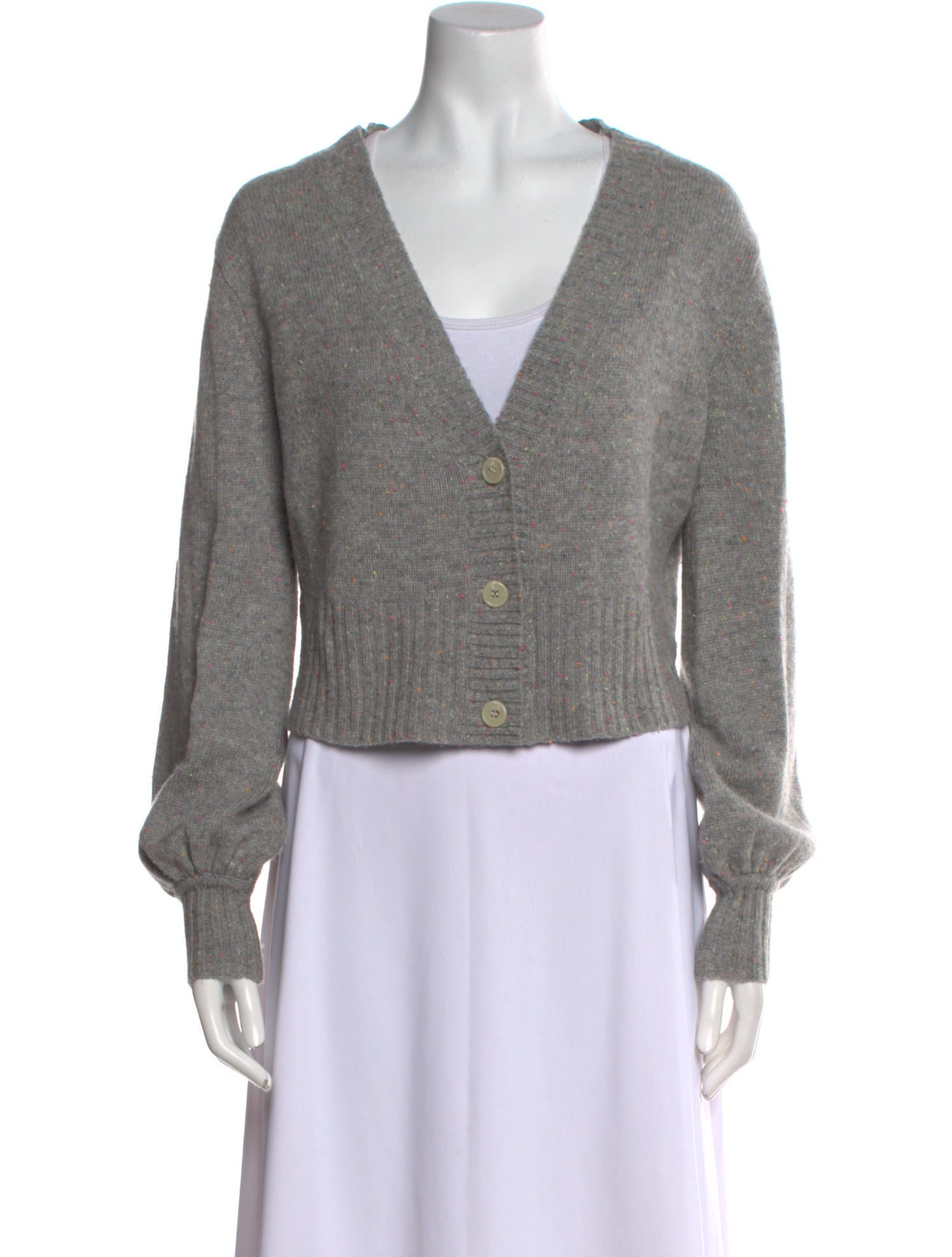 Elyse Walker Cashmere V-Neck Sweater