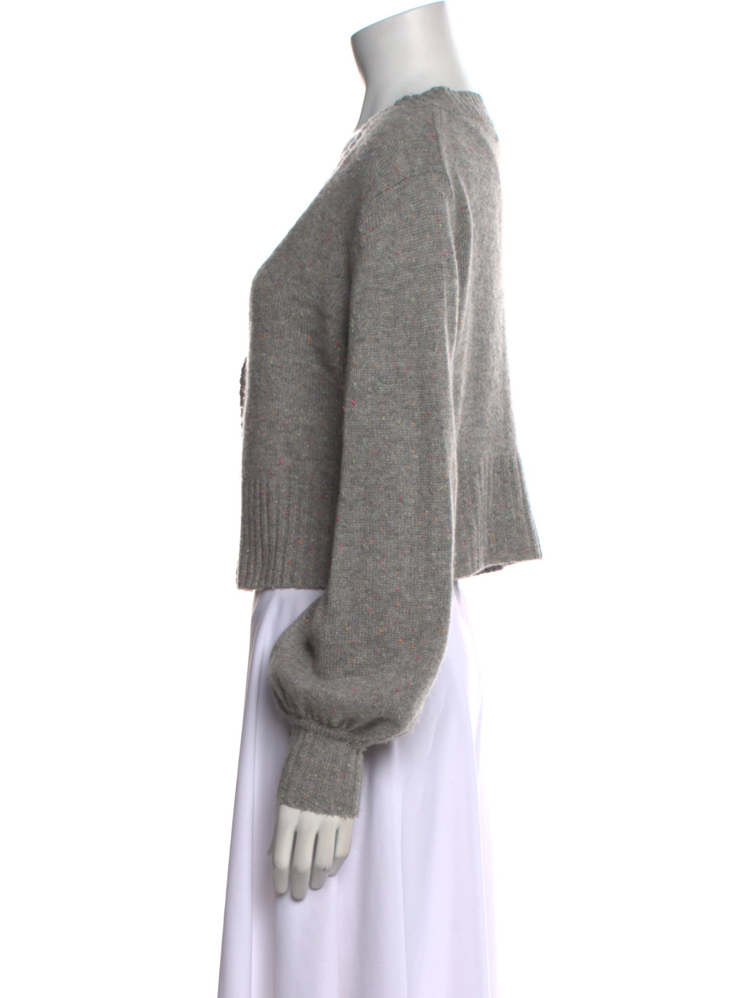 Elyse Walker Cashmere V-Neck Sweater