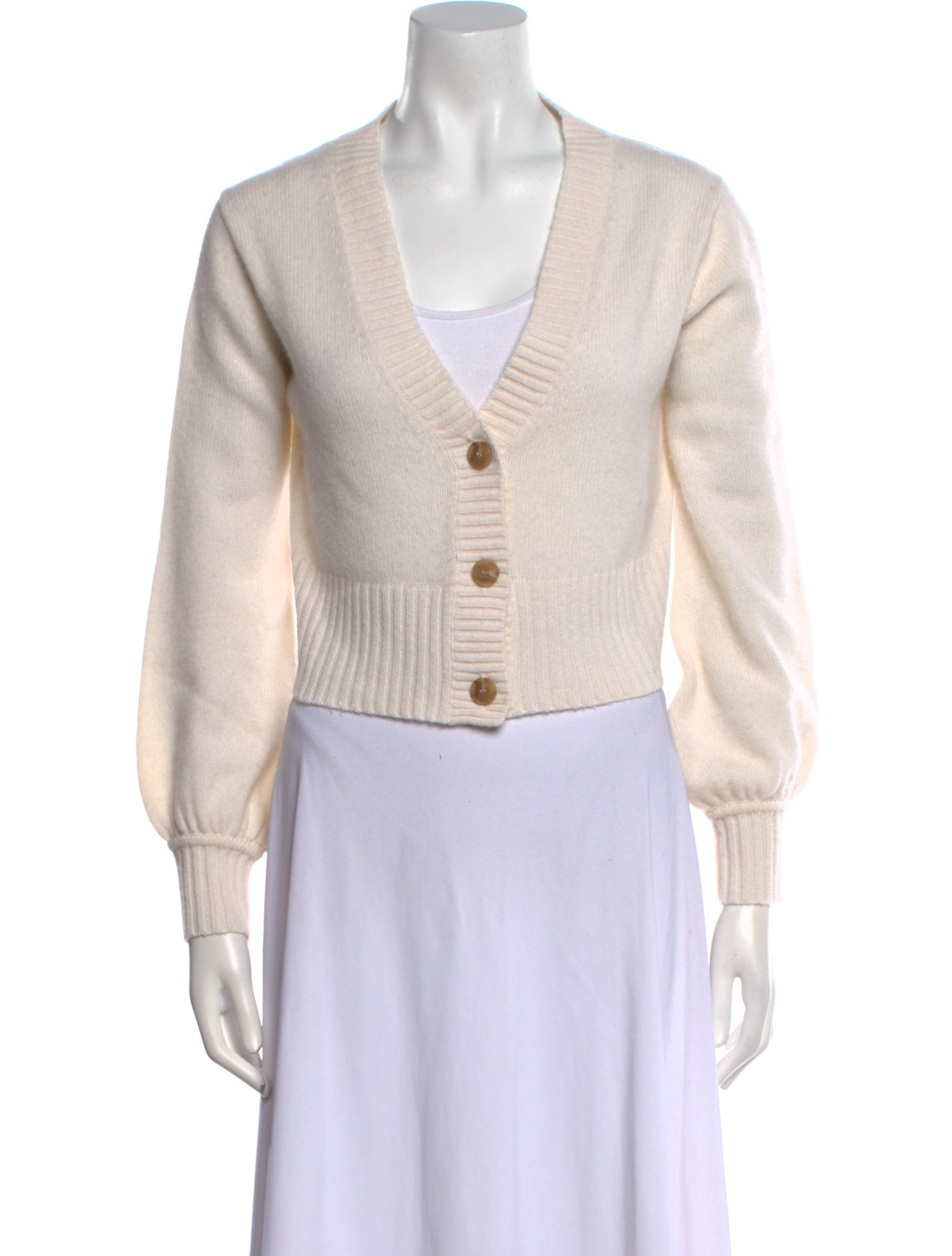 Elyse Walker Cashmere V-Neck Sweater