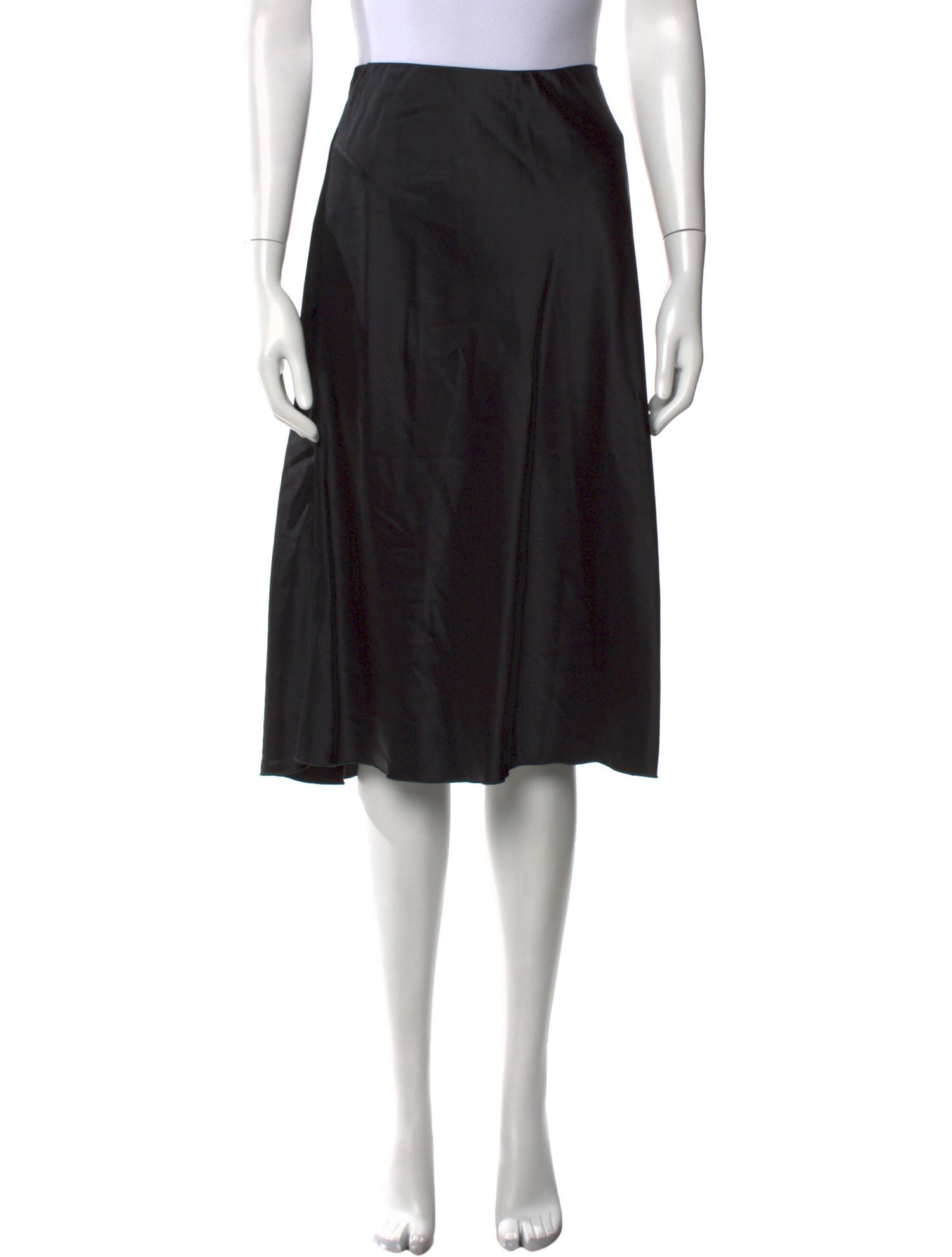 Elyse Walker Silk Knee-Length Skirt w/ Tags