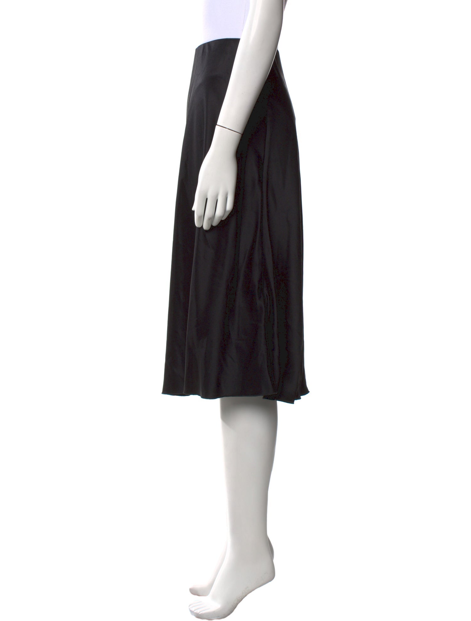 Elyse Walker Silk Knee-Length Skirt w/ Tags