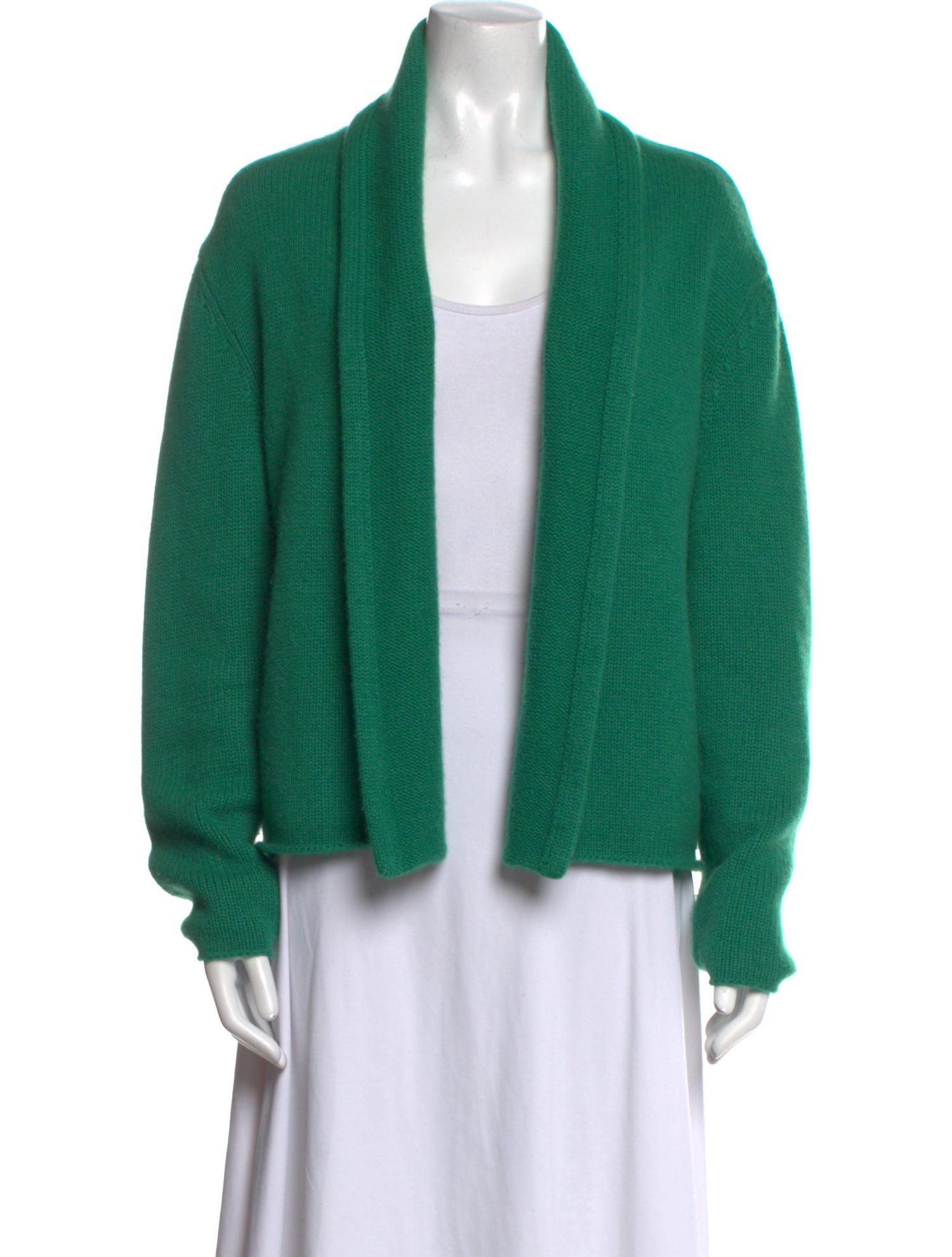 Elyse Walker Cashmere Open Front Sweater