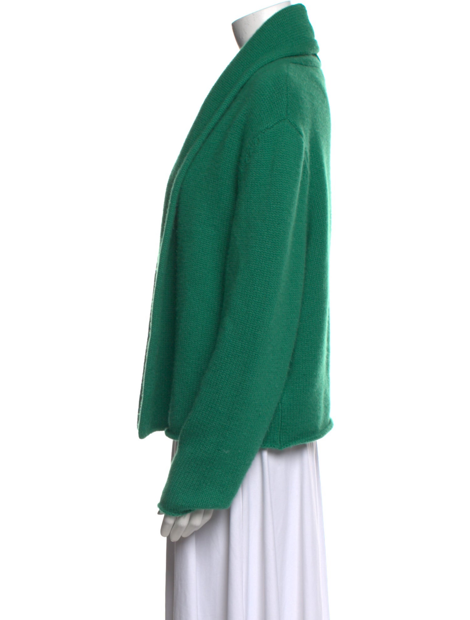 Elyse Walker Cashmere Open Front Sweater