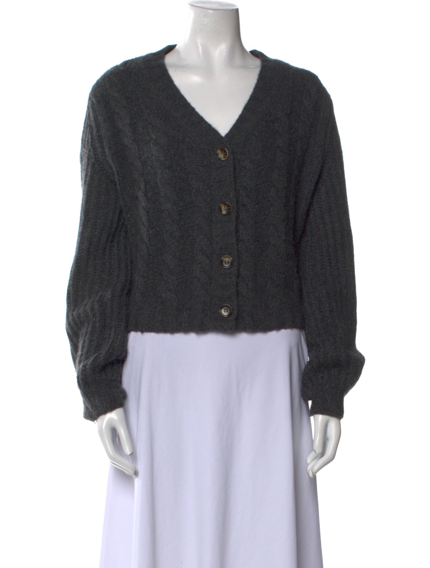 Elyse Walker Cashmere V-Neck Sweater