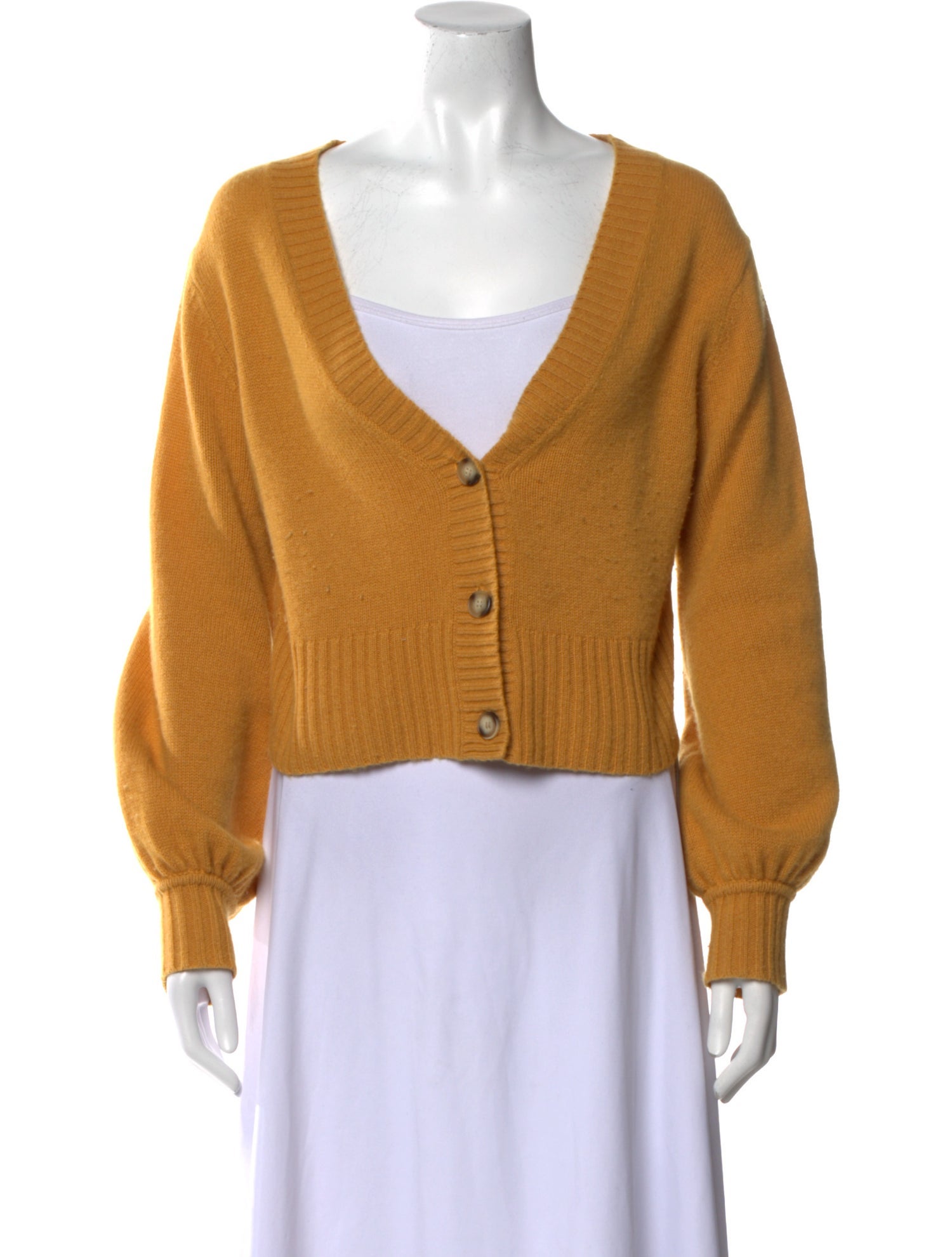 Elyse Walker Cashmere V-Neck Sweater