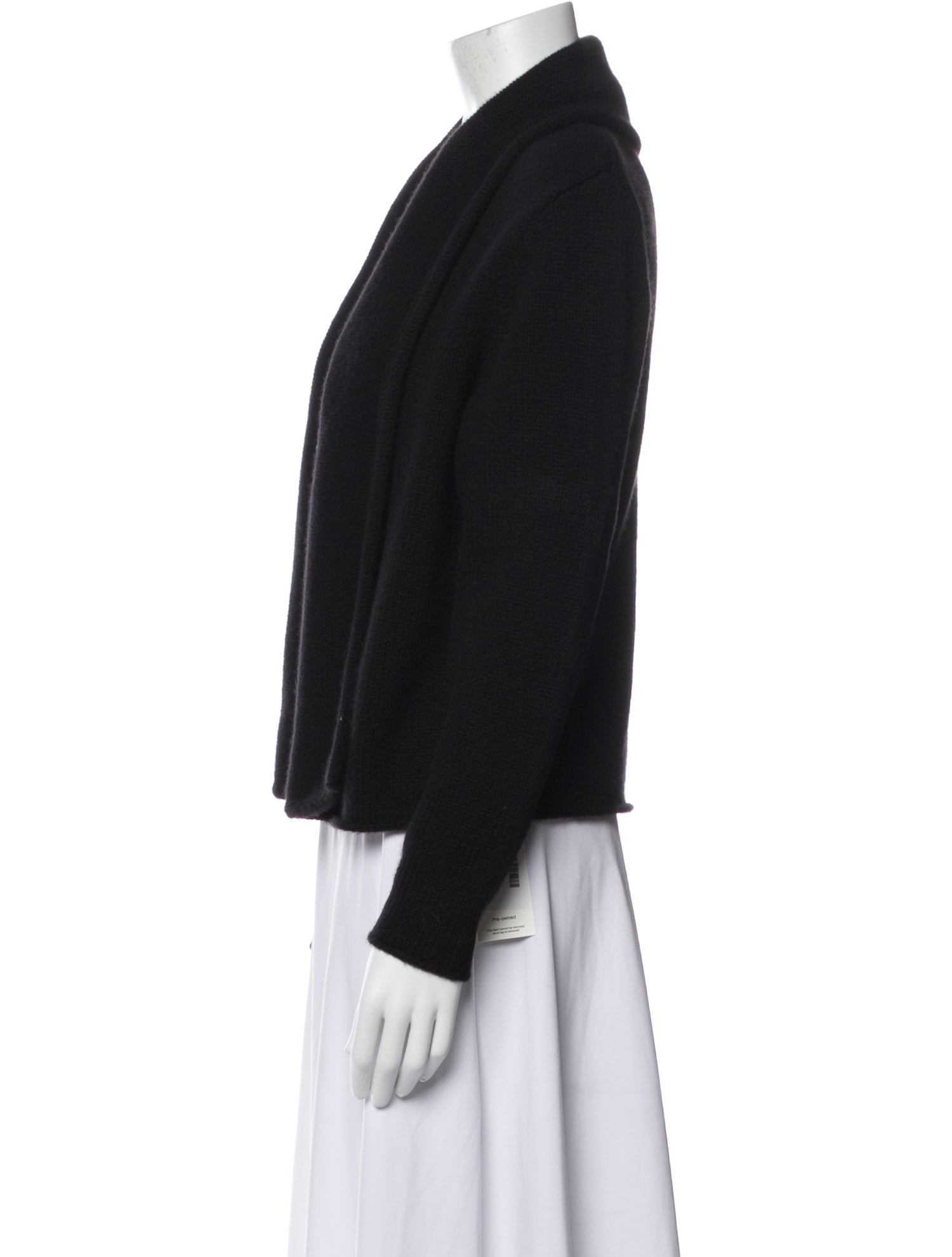 Elyse Walker Cashmere Open Front Sweater