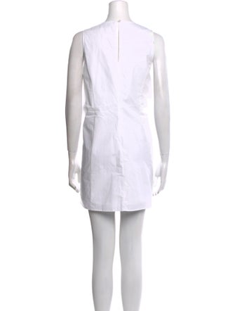 Elyse Walker Crew Neck Mini Dress