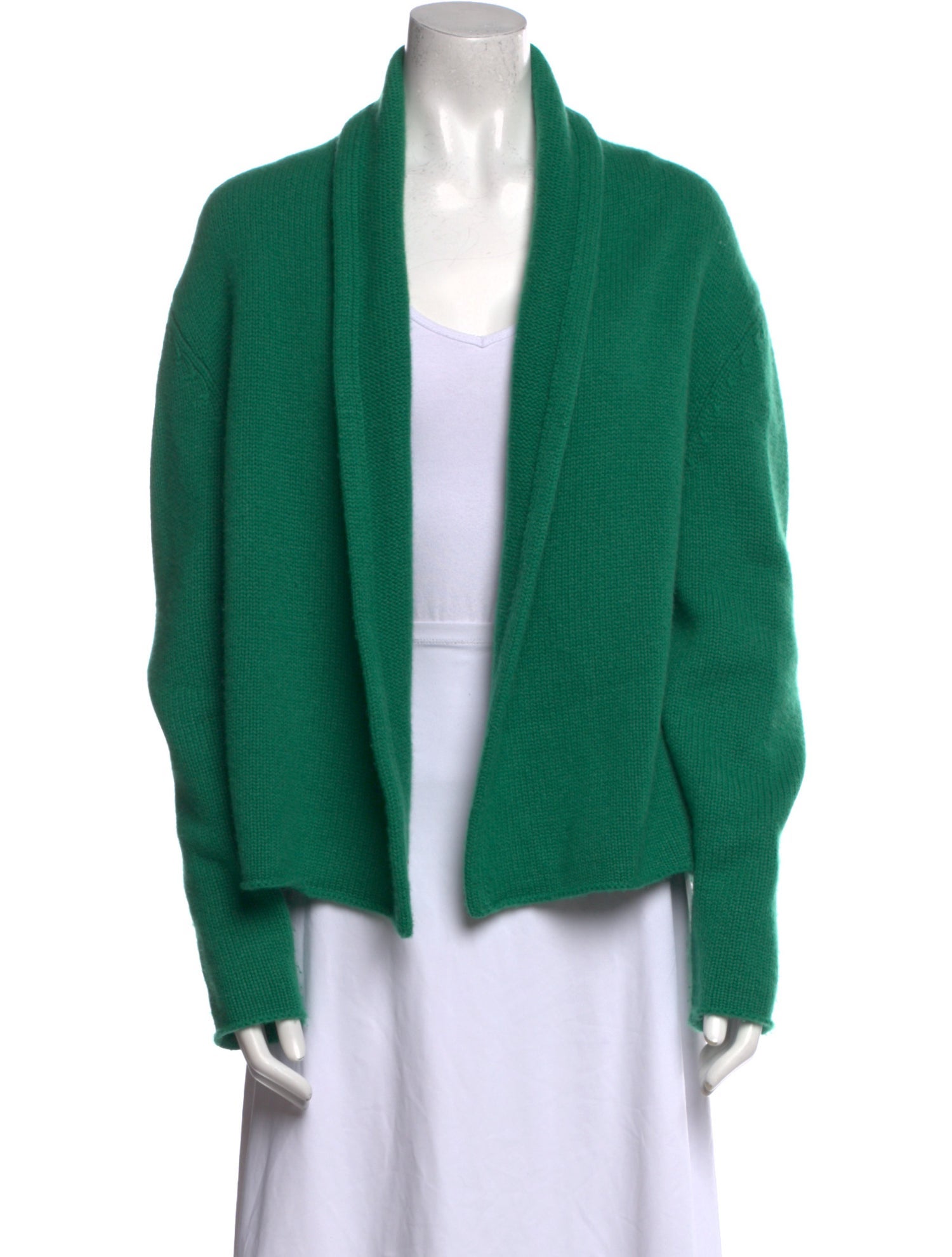 Elyse Walker Cashmere Open Front Sweater