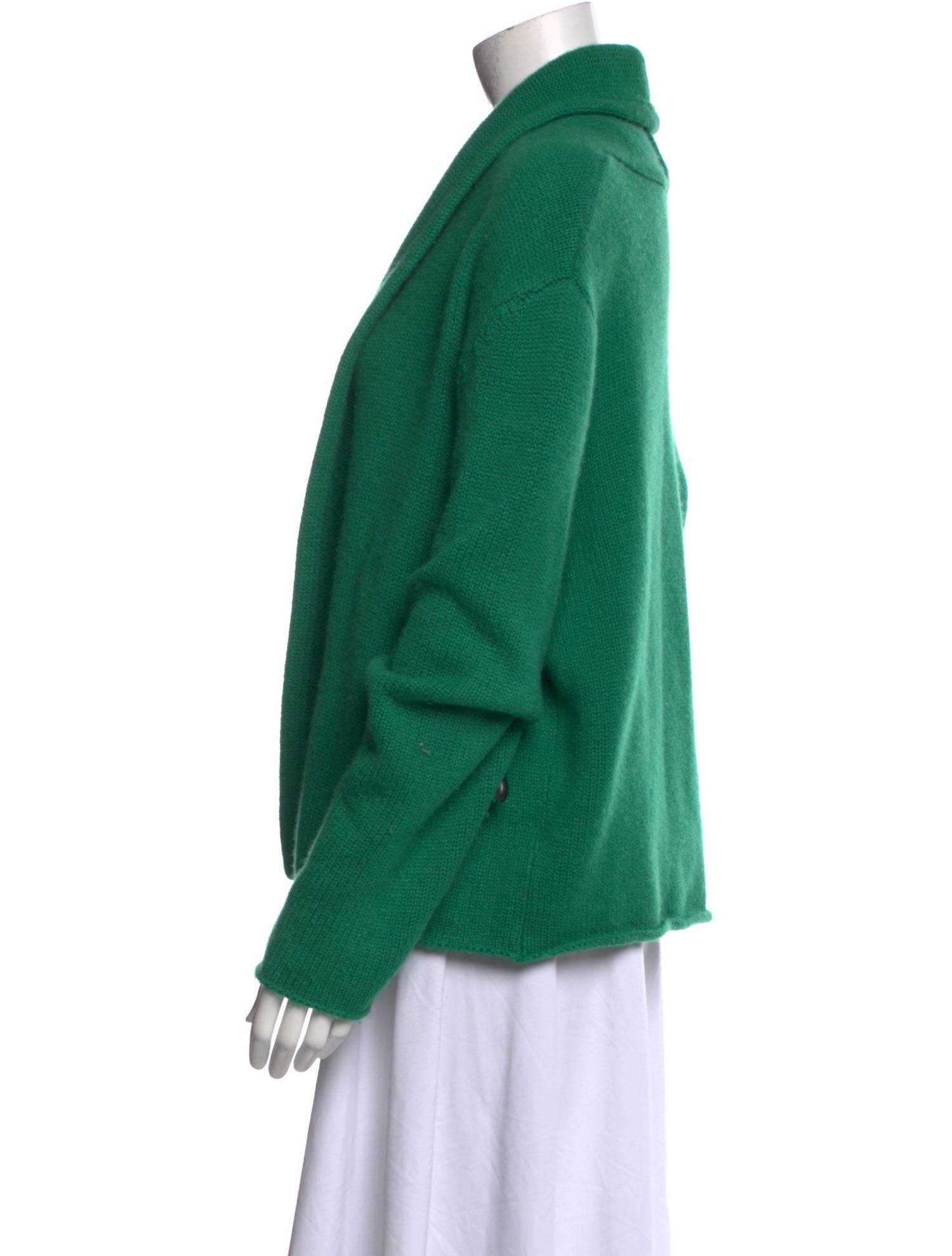 Elyse Walker Cashmere Open Front Sweater