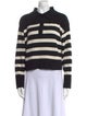 Elyse Walker Striped Mock Neck Sweater