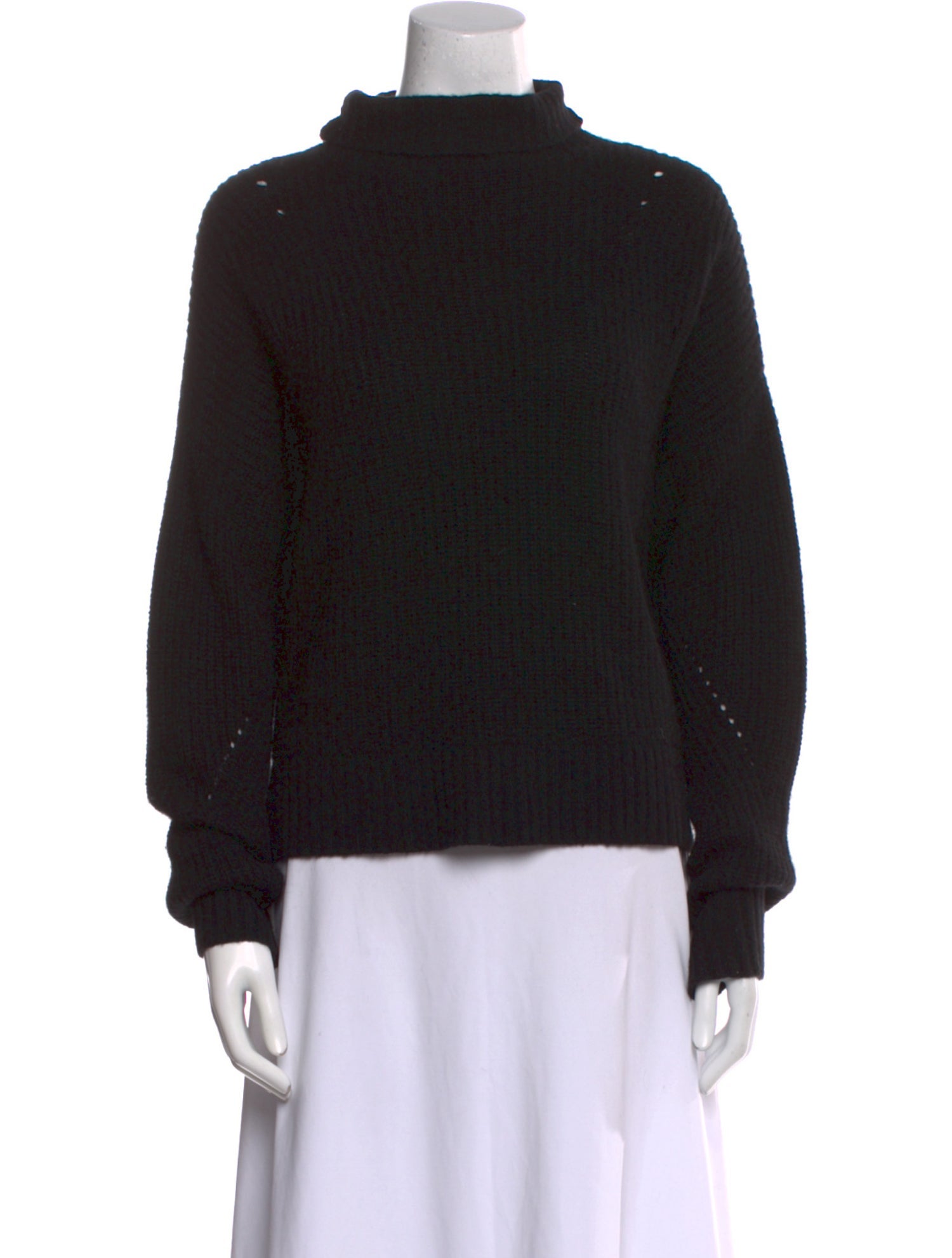 Elyse Walker Cashmere Mock Neck Sweater