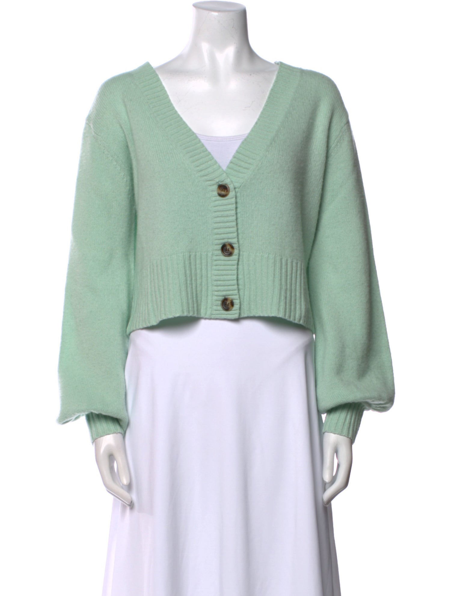 Elyse Walker Cashmere V-Neck Sweater