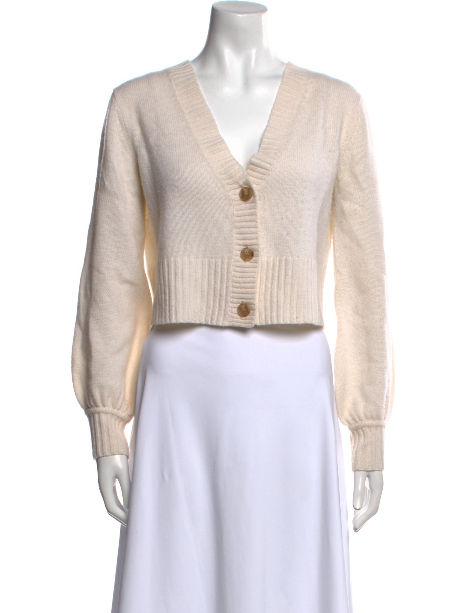 Elyse Walker Cashmere V-Neck Sweater