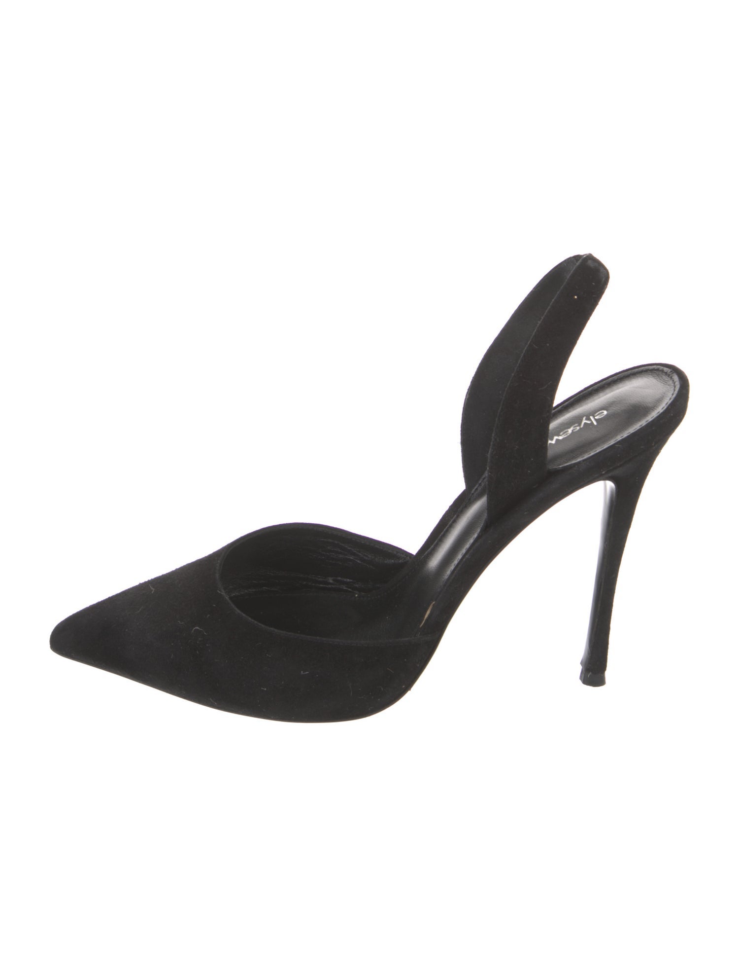 Elyse Walker Suede Slingback Pumps