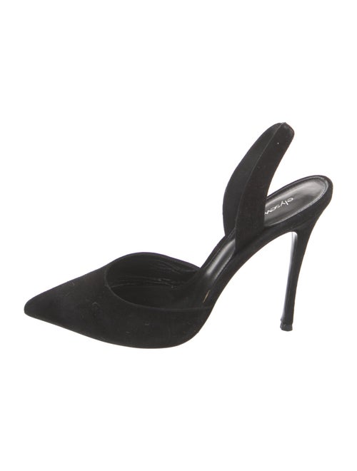 Elyse Walker Suede Slingback Pumps